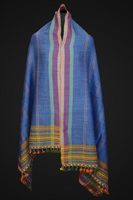 Toda Embroidery Shawl - product media